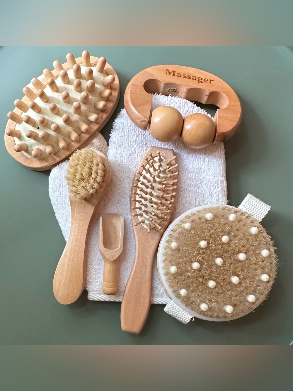 Wooden set • useful grouping • bath • bathroom